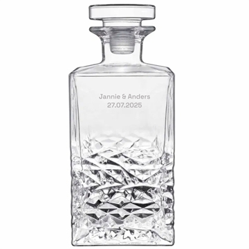 Luigi Bormioli Textures Karaffel, 75 cl. 